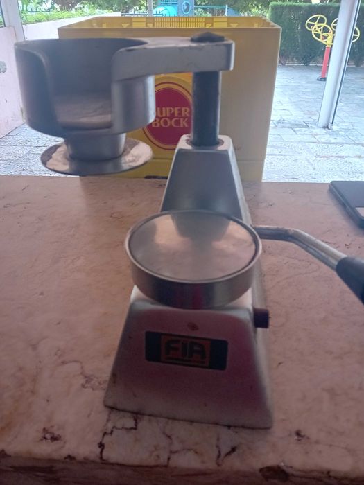 Máquina de hambúrgueres manual