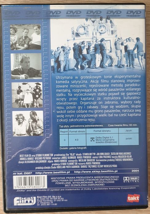 Rejs kultowy film DVD
