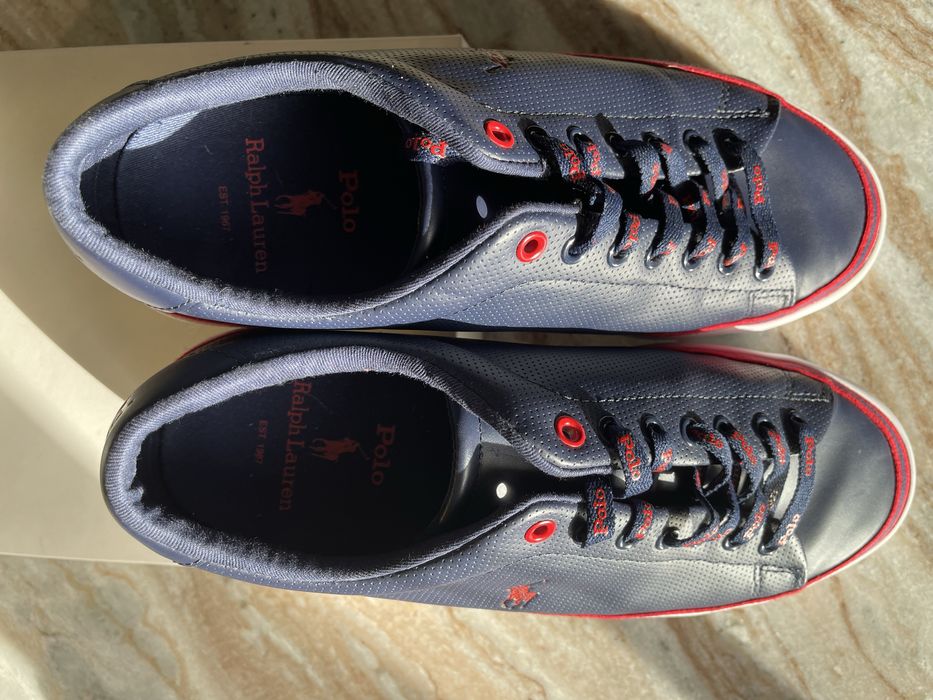 Ténis Polo Ralph Lauren Navy — Novos 41