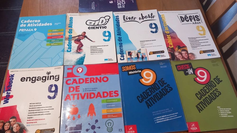 Cadernos de Atividades- 8° e 9° ano