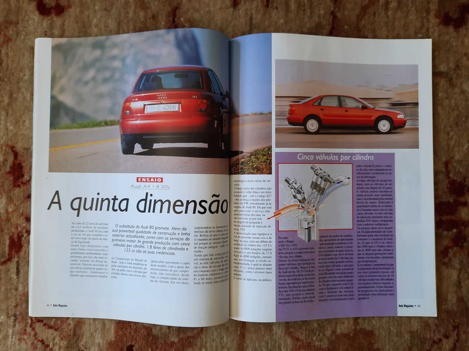 AutoMagazine nº 27 (Agosto 1994) – Revista Automóveis Vintage