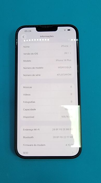 Iphone 14 Plus Azul 128gb