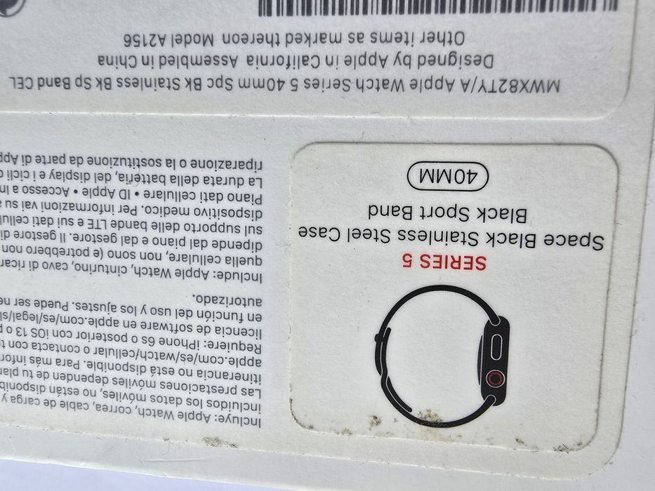 Apple Watch Series 5 LTE 40mm