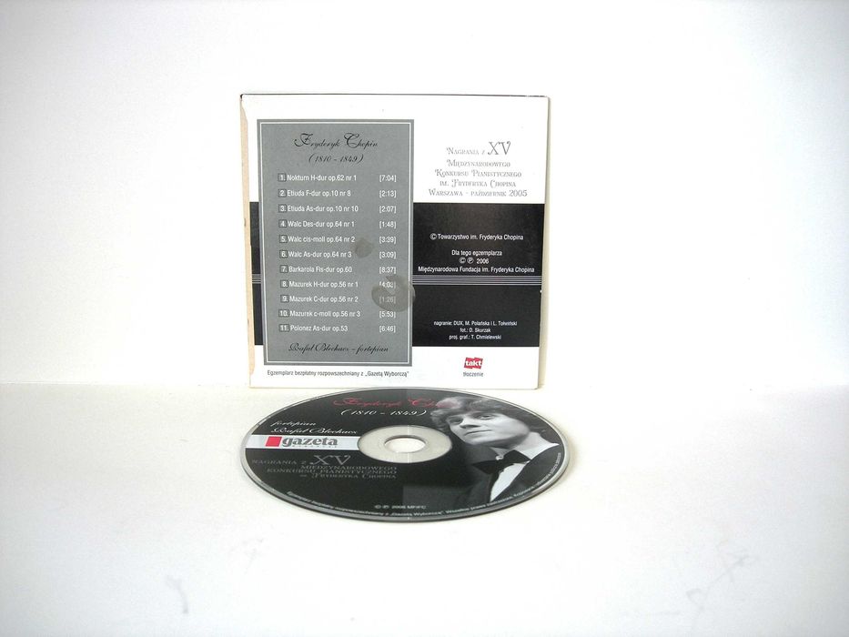 Rafał Blechacz "Fryderyk Chopin" CD Fundacja im. F. Chopina 2006