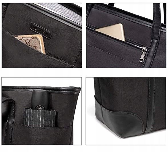 Torba vaschy na laptopa czarna