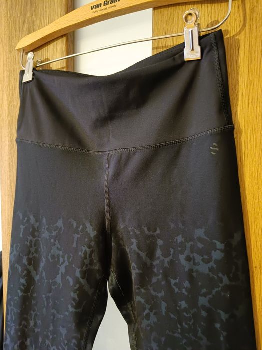 Sportowe legginsy modelujące pośladki h&m S nowe