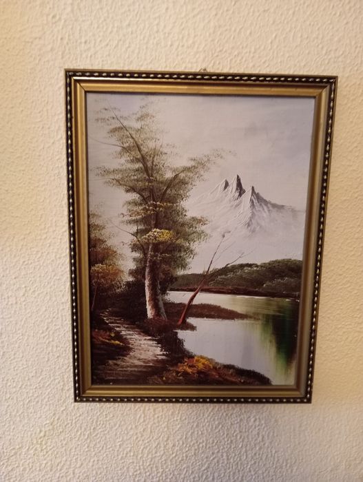 3 quadros antigos ,como novos