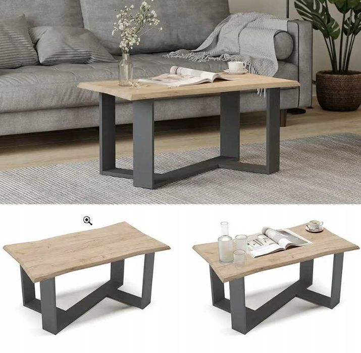 Stolik kawowy 90 x 50 x 42,3cm bardzo nowoczesny