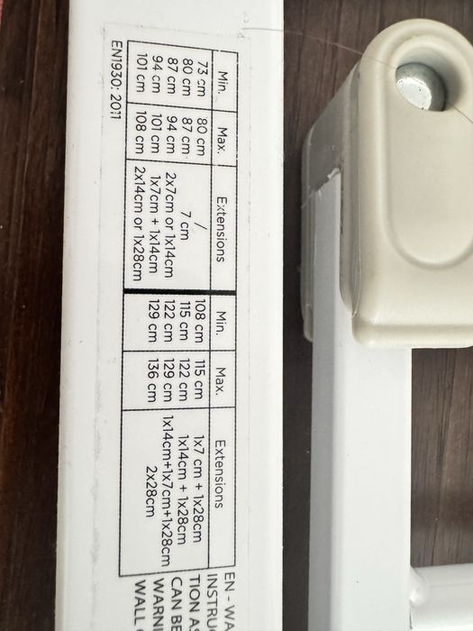 Barreira de segurança com extensão