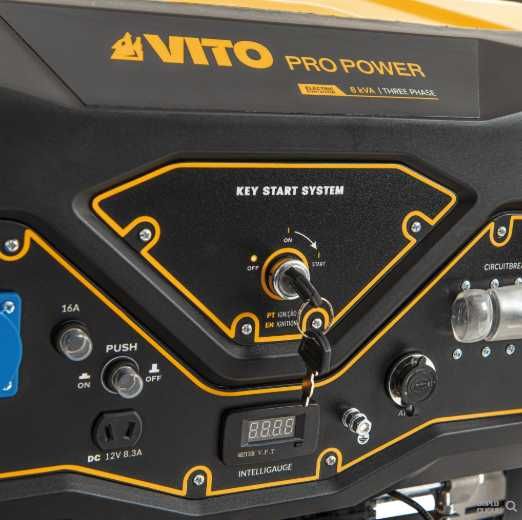 Gerador Monofásico | Trifásico 8.0KVA VIG80TDP VITO JL20