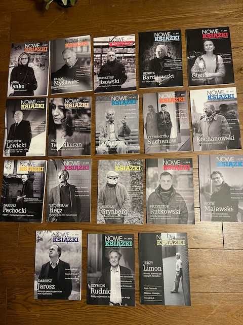 Magazyn NOWA KSIĄŻKA+ mag. KSIĄŻKI - zestaw 32 numerów !
