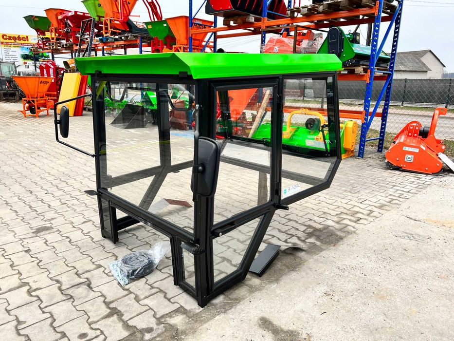 Kabina ciągnikowa Ursus C330 C360 MF235 T25 T-25 RUSKI siłowniki -RATY