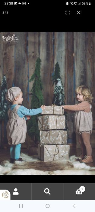 Wełniane ogrodniczki