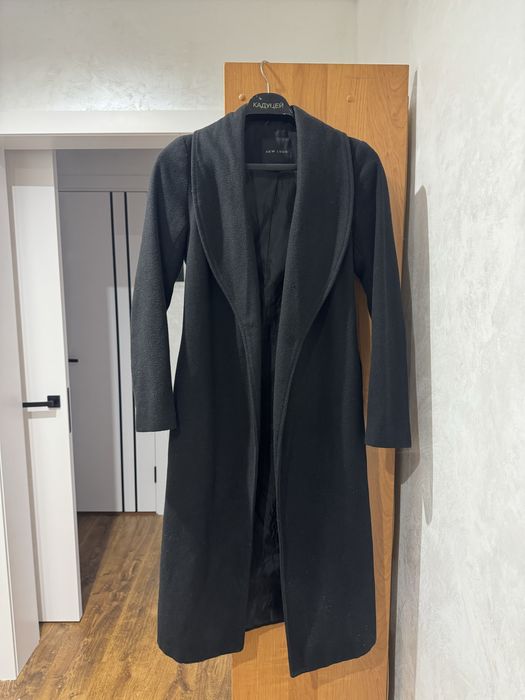 Пальто, осінь-весна, чорне