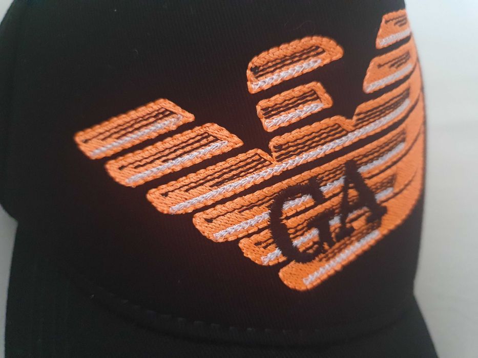 NOWA czapka z daszkiem Emporio Armani snapback EA 3d regulowany