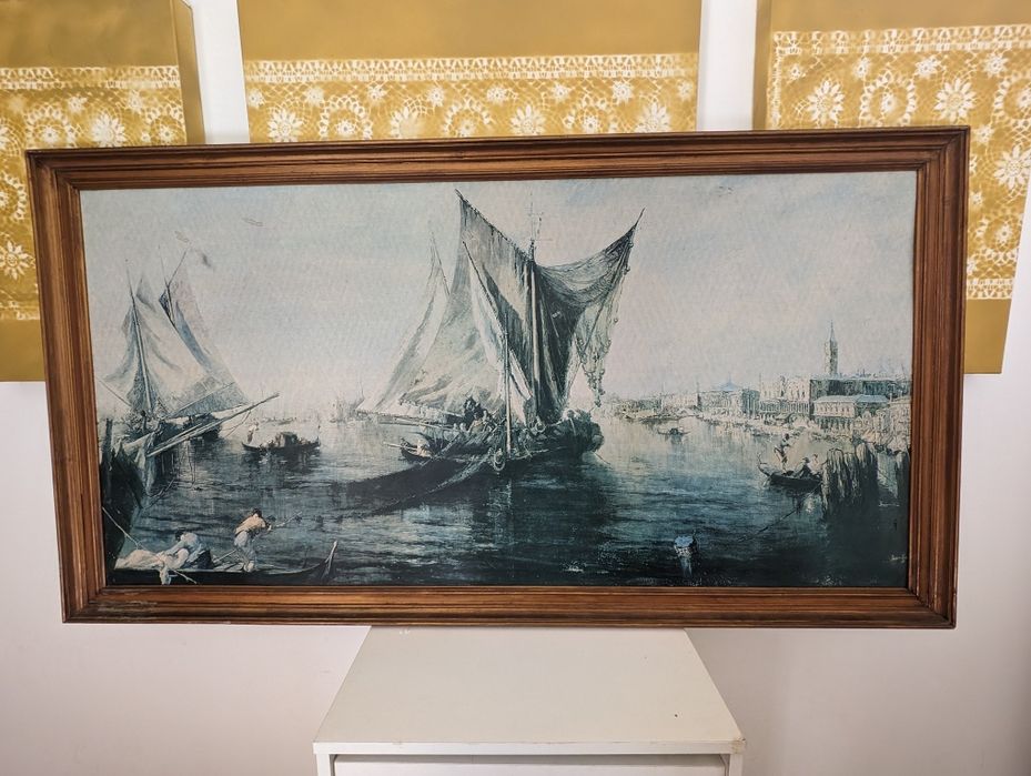 Quadro com tema de pesca