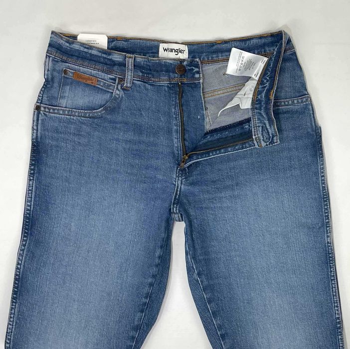 Spodnie męskie jeansy Wrangler Texas Slim 822 Prairie Blue W40 L32
