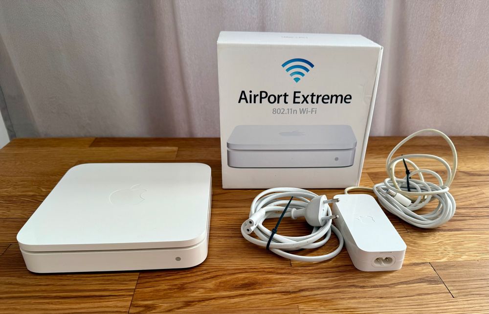 Router Apple AirPort Extreme MD031Z/A | Dual-B | Wi-Fi 5GHz | Gigabit ...