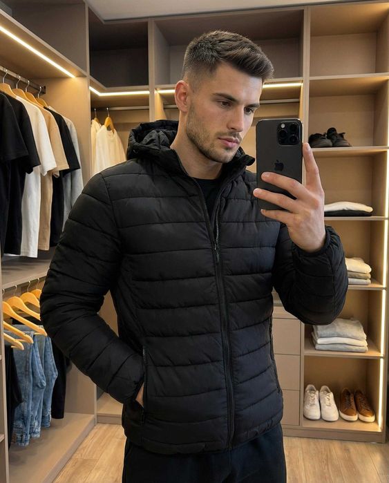 Куртка вітровка чоловіча весняна з утепленням