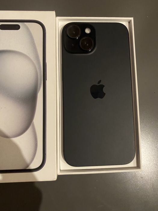 IPhone 15 128gb Black Okazja Zestaw
