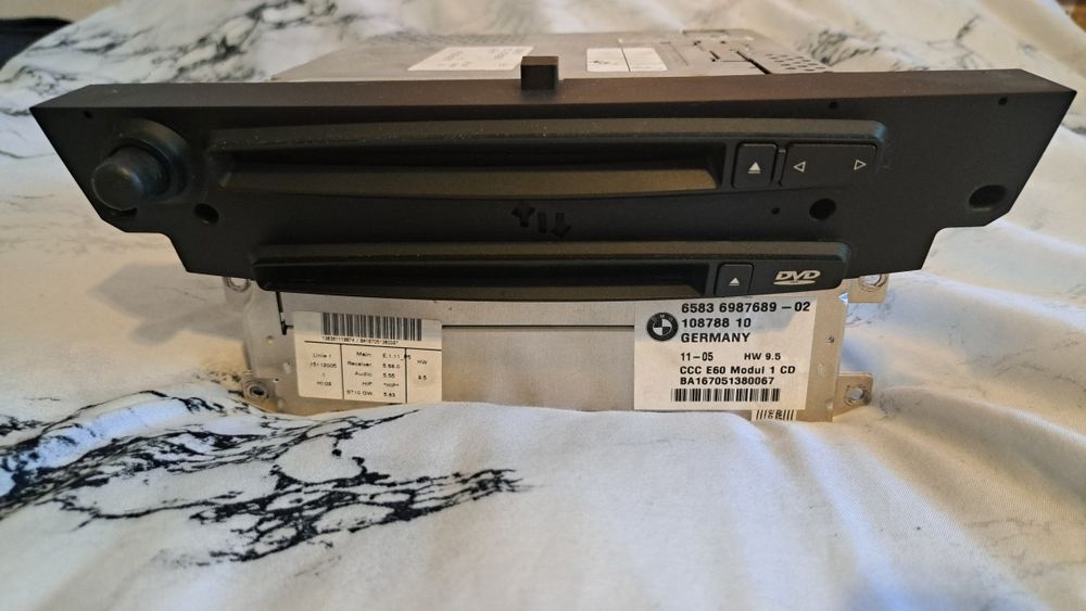 Czytnik radio napęd dvd nawigacja duża CCC9123087 BMW E60 E61
