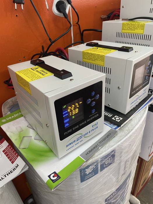 Volt  Polska Sinus Pro 550E PLUS 12V  AGM ГЕЛЬ LIFEPO4