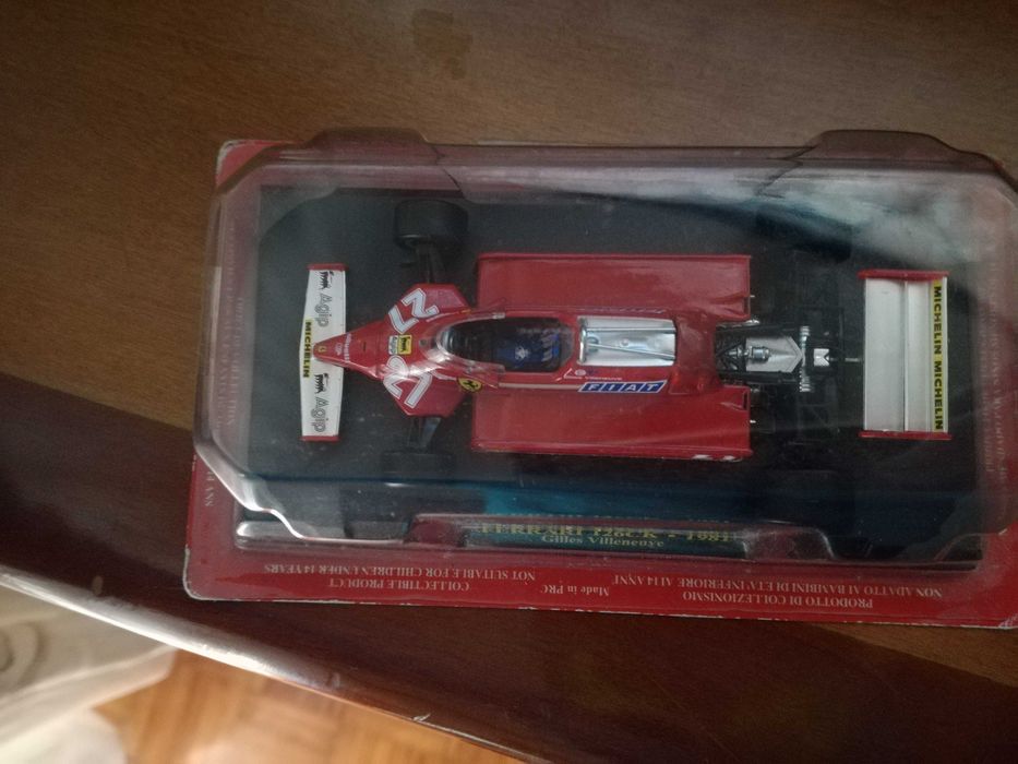 Miniatura Ferrari 126ck F1 1981