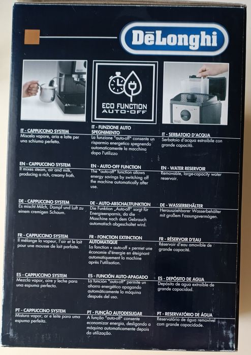 Рожковая кофеварка DeLonghi EC 153 B