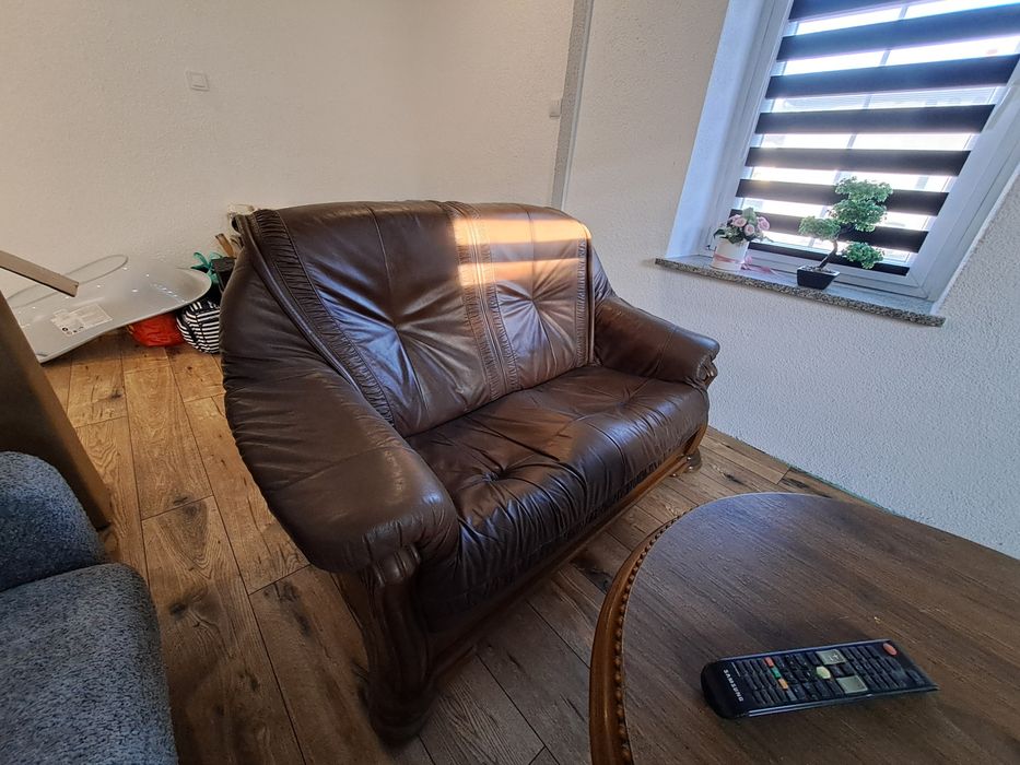 kanapa skórzana stan bdb.