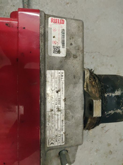 Queimador gasóleo Riello (para peças)