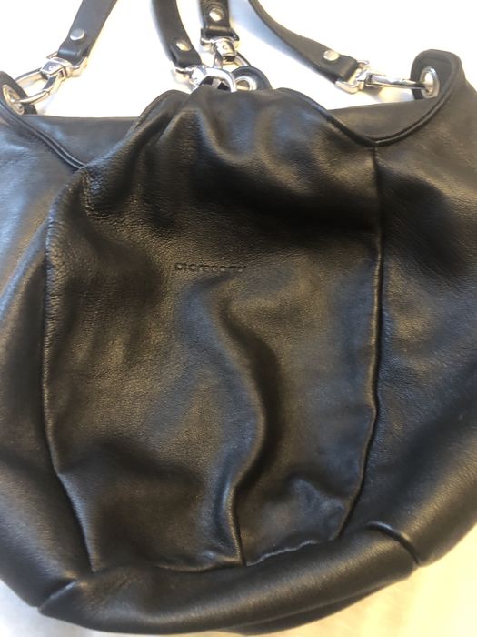 Шкіряна Італійська сумка бочонок