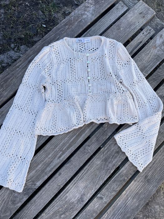 Вʼязана  кофтинка від zara