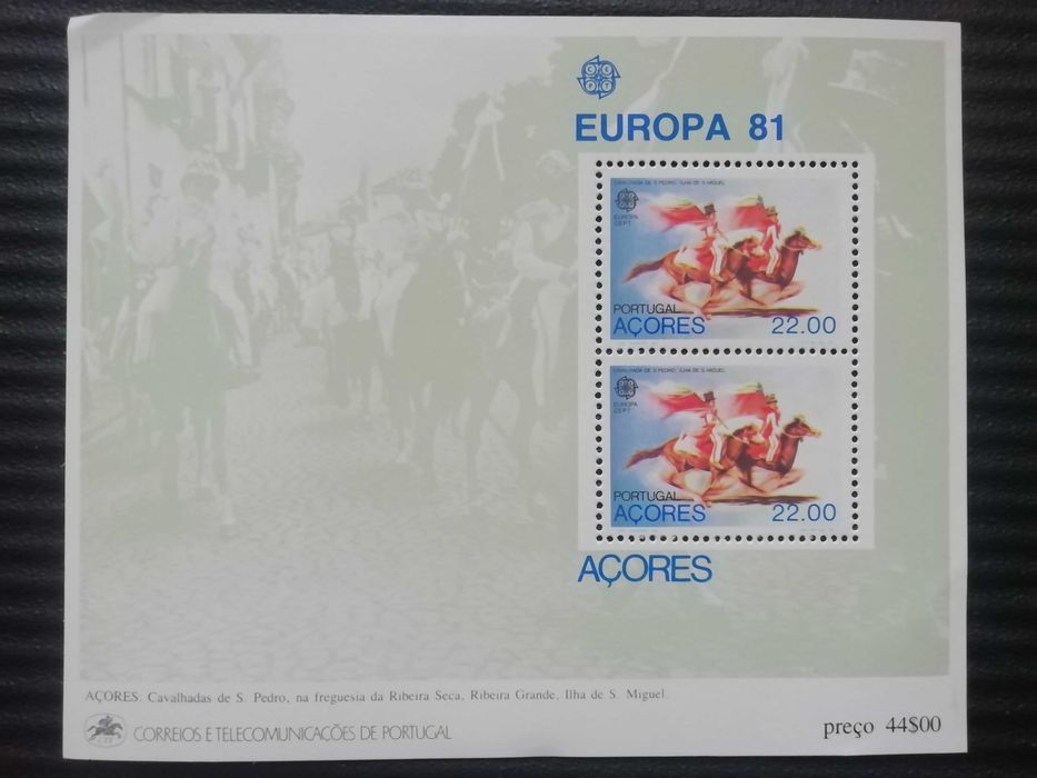 2 Blocos nº36/56 Europa-Açores 1981/83