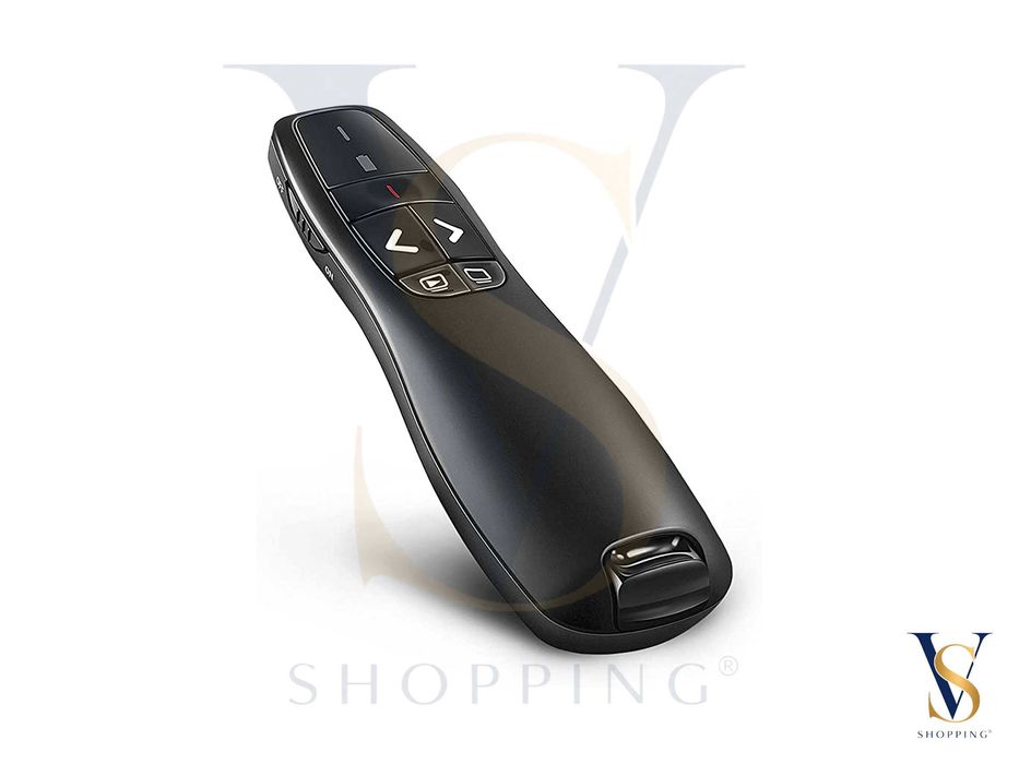 Apresentador PowerPoint sem fio Ponteiro Laser R400 2.4Ghz USB