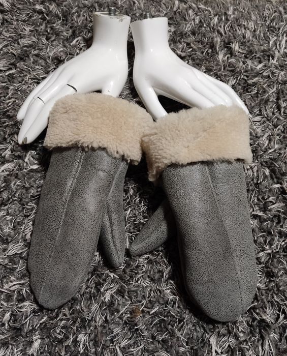 Rękawiczki skórzane, naturalna skóra owcza