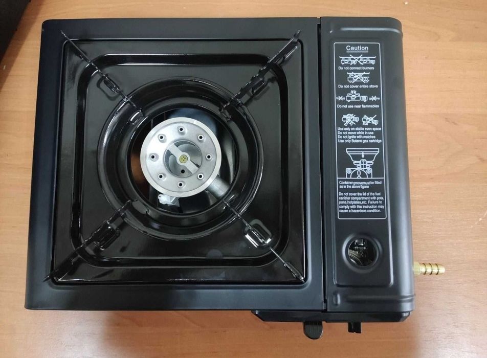 Плита газовая портативная под баллон.Плита газова під баллон+перехідни