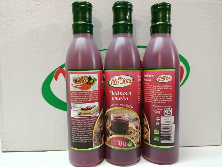 Соус крем Малиновий  VitaDoro