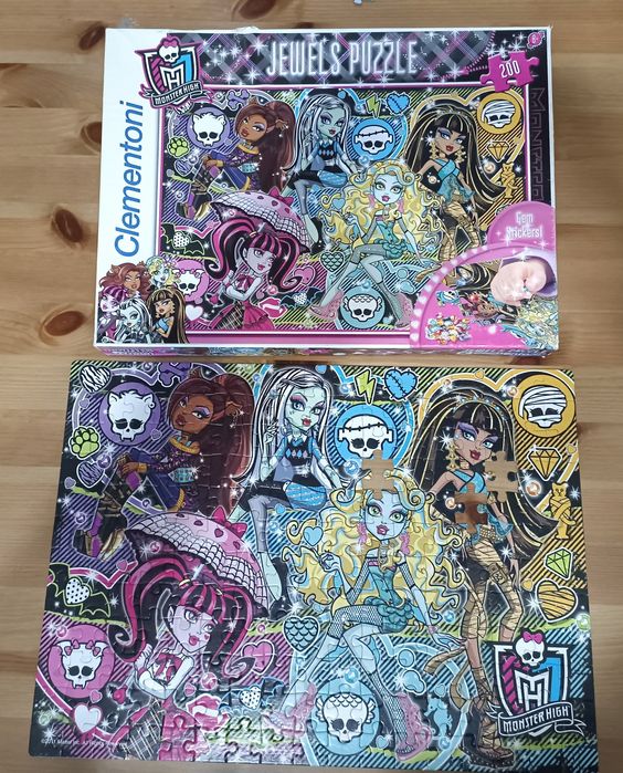 Puzzle dla dzieci Monster High