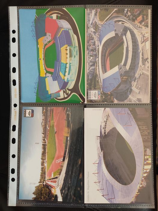 Postais estádio municipal de Leiria