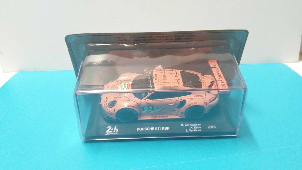 Porsche 911 RSR #92: 24h LM 2018 (Venc. Classe) - IXO Collections 1/43