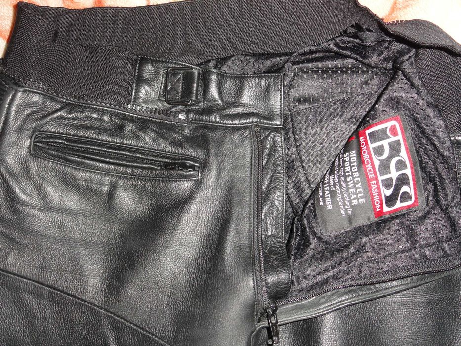 Эксклюзивные кожаные мотоштаны «IXS» (Leather натуральная кожа)