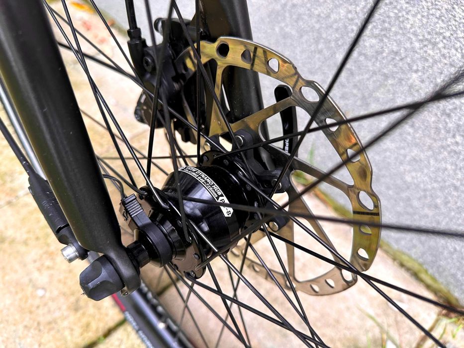 Piękny Trekkingowy MTB CYCLETECH OXYMORON Shimano Deore XT LED