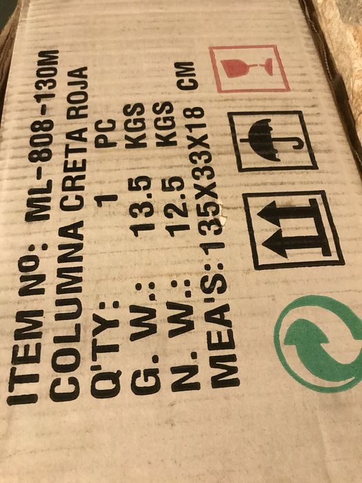 Coluna de duche nova