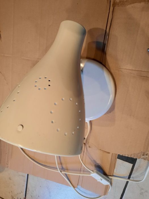 Lampka ścienna, kinkiet Snoig IKEA biala