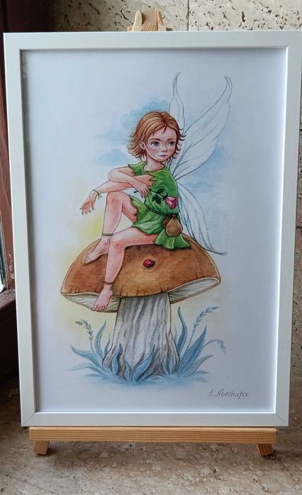 Авторские репродукции в детскую на бумаге и холсте