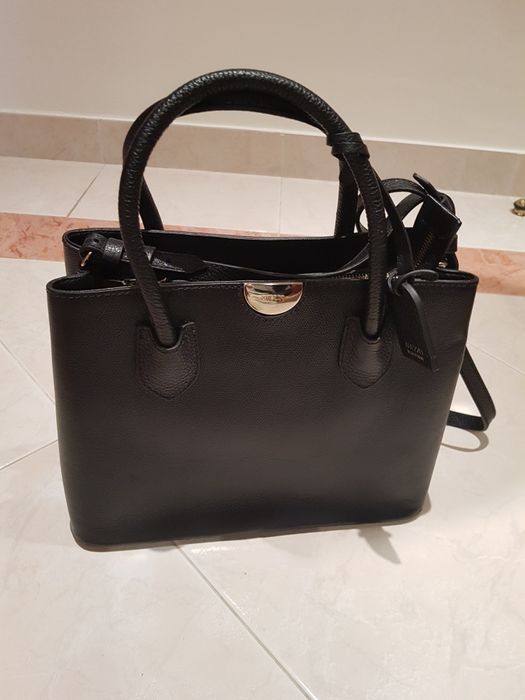 Carteira preta de pele Arezzo