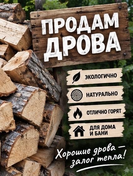Продам дрова твердых пород