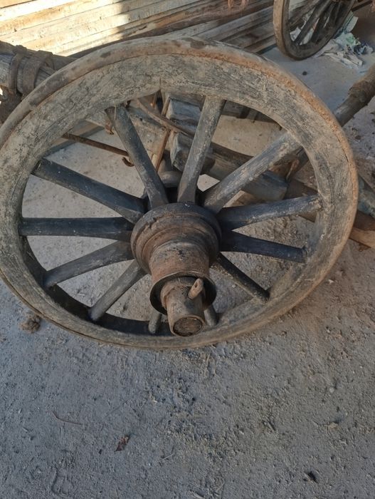 Koło koła drewniane do wozu wóz konny drewniany