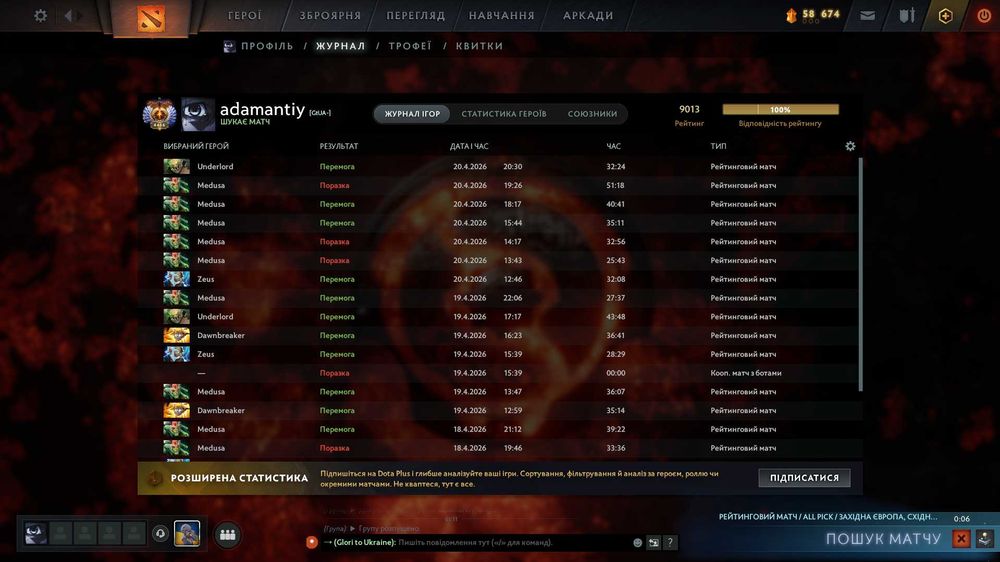 Тренер Dota 2, тренування Dota 2