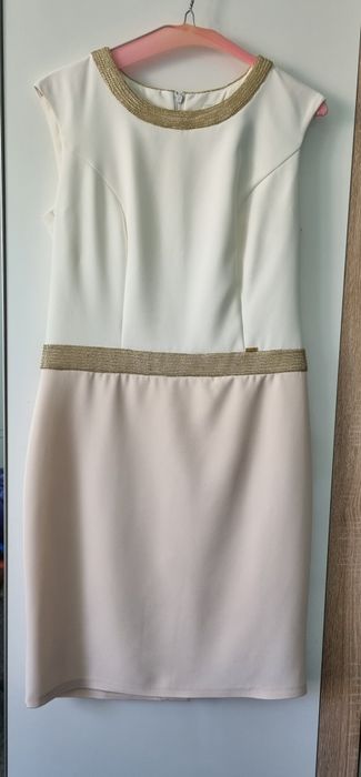 Sukienka wizytowa ołówkowa rozm.36 Ryłko